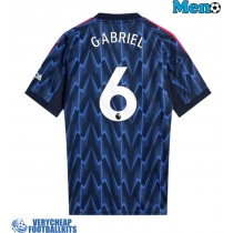 Arsenal Gabriel Magalhaes #6 Replica Away Shirt 2025-26 Short Sleeve